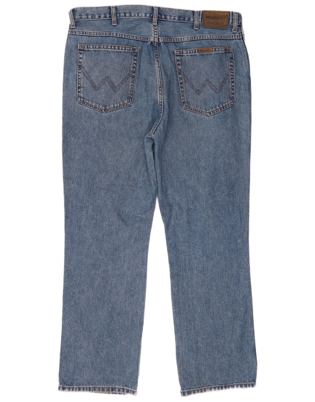 WRANGLER Muške ravne traperice regularnog kroja W40 L32 plavi pamuk