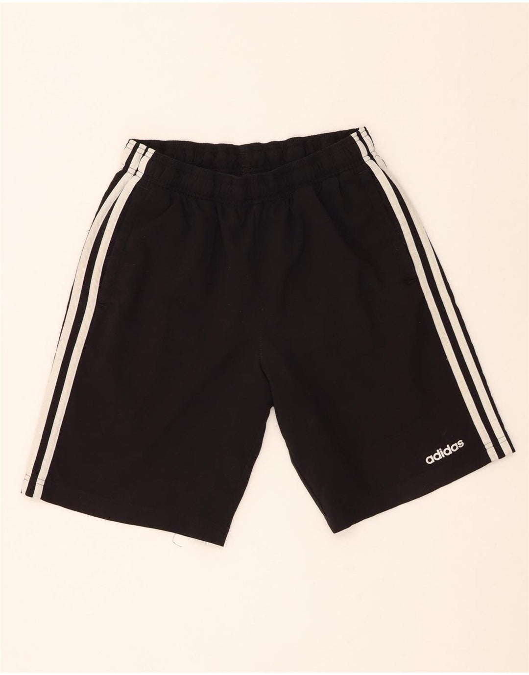 Adidas kratke sportske hlače za dječake 13-14 godina, crni poliester