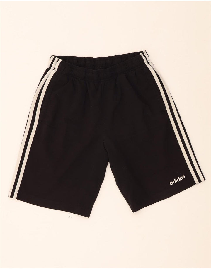 Adidas kratke sportske hlače za dječake 13-14 godina, crni poliester