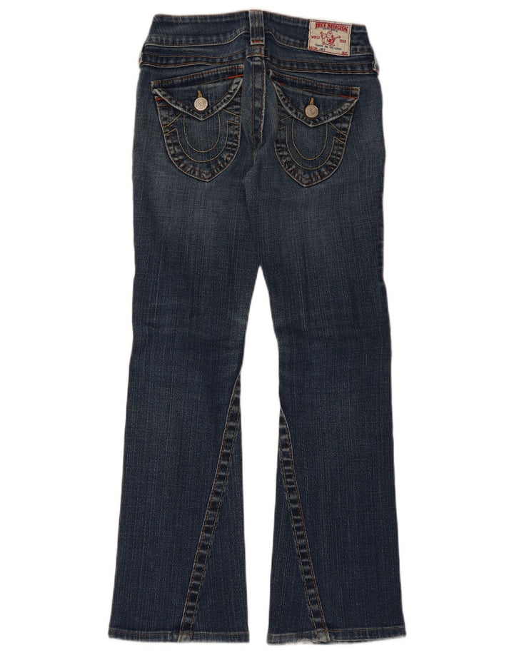 Ženske traperice True Religion Bootcut W24 L27 plavi pamuk