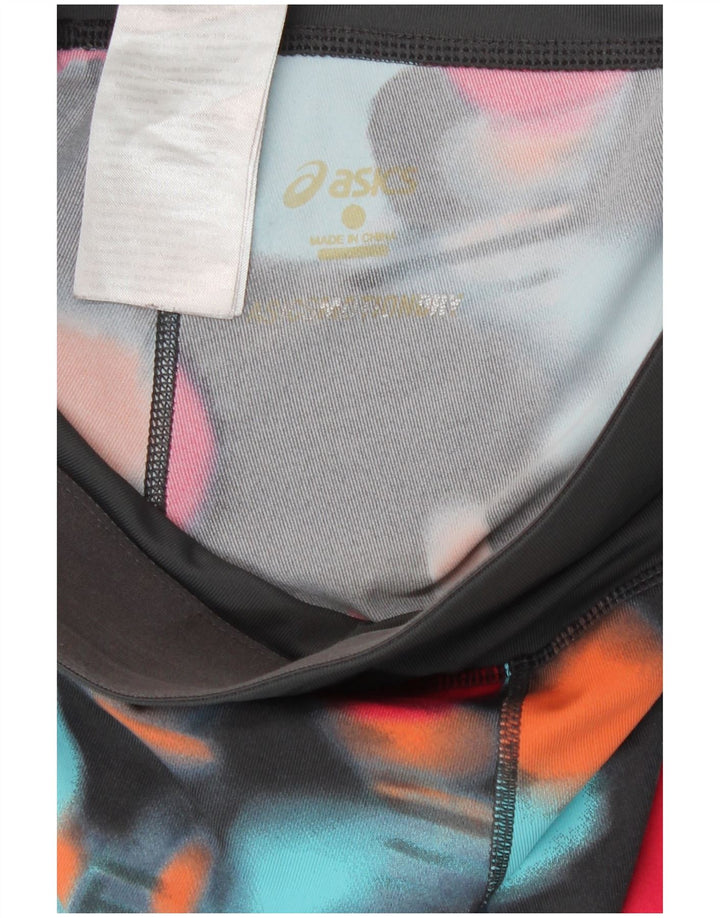 Asics ženske tajice UK 8 male raznobojne geometrijske poliesterske