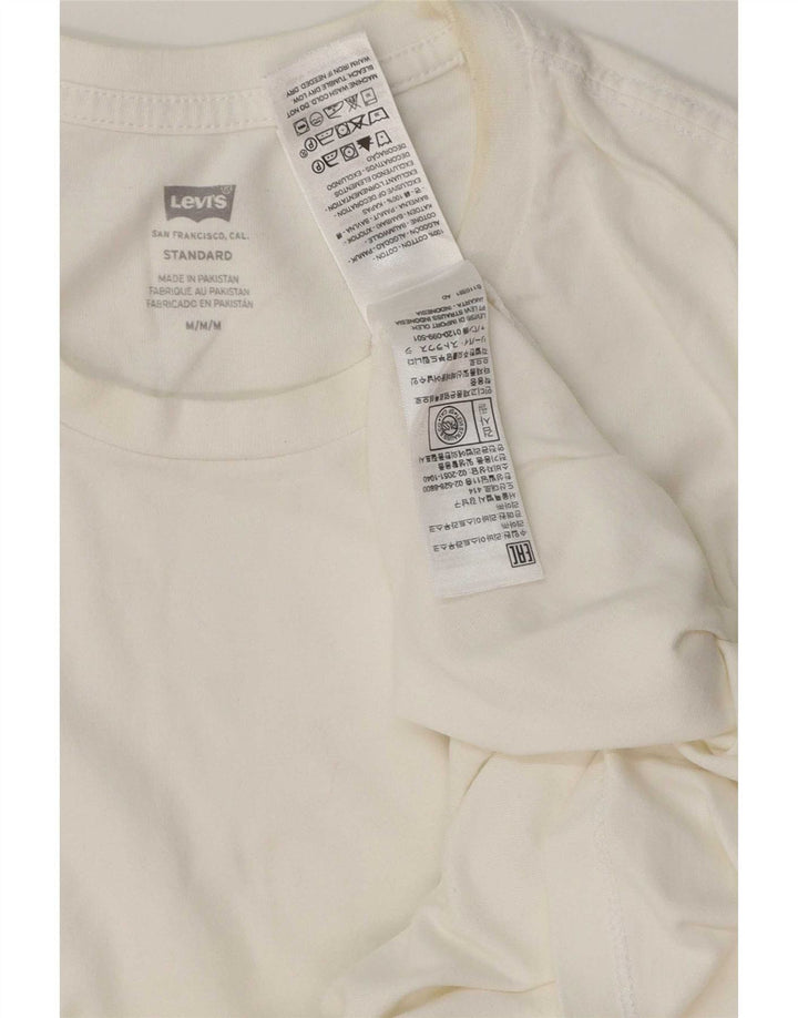 Levi's muška standardna majica kratkih rukava Srednje bijeli pamuk