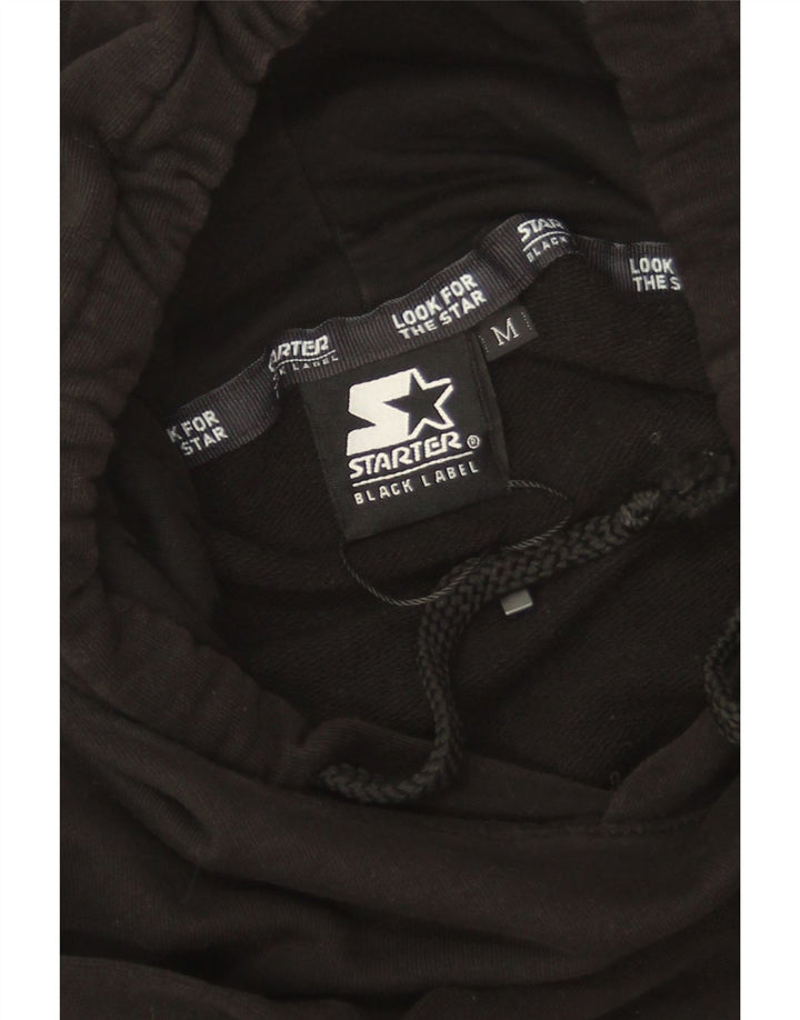 Početna muška majica s kapuljačom s kapuljačom srednje crna