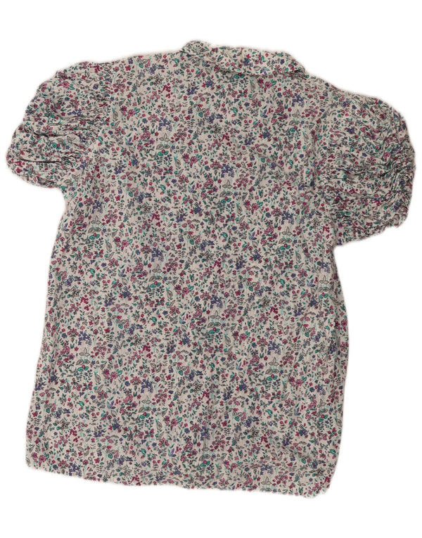 Nadine H Ženska košulja kratkih rukava EU 38 Srednje bijela cvjetna