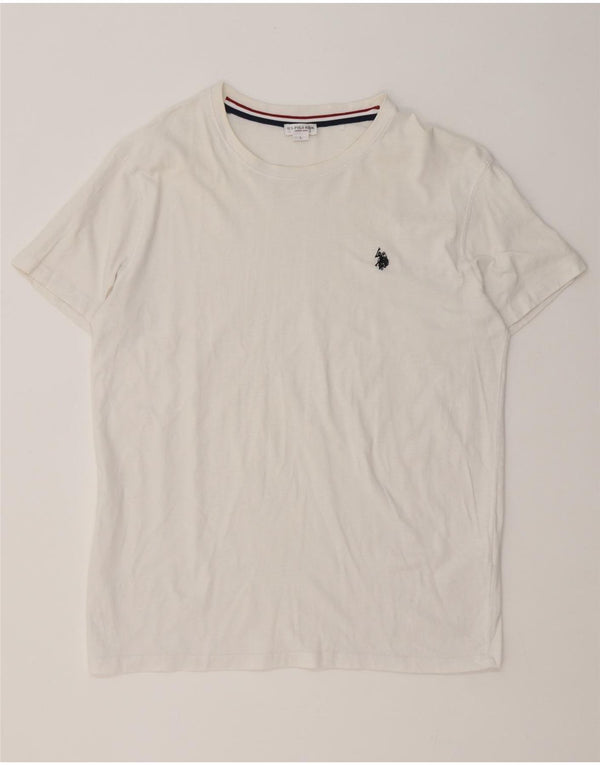 U.S. Polo Assn. Muška majica kratkih rukava Veliki bijeli pamuk