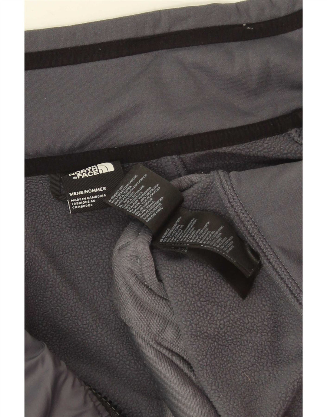 The North Face muška trenirka Gornja jakna mala siva poliester