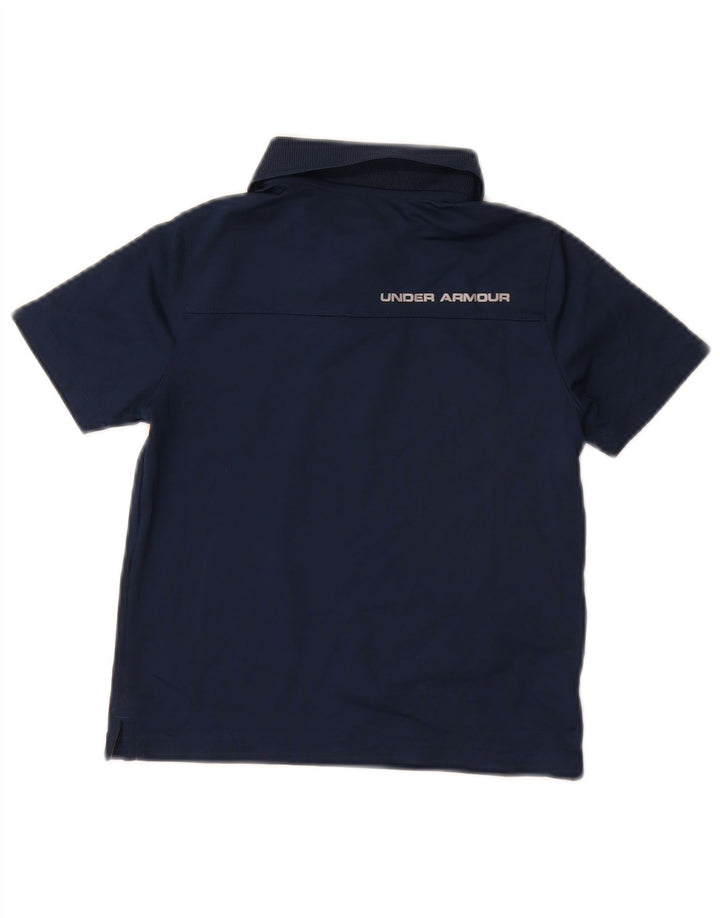 UNDER ARMOUR Polo majica Heat Gear za dječake 6-7 godina XS tamnoplava