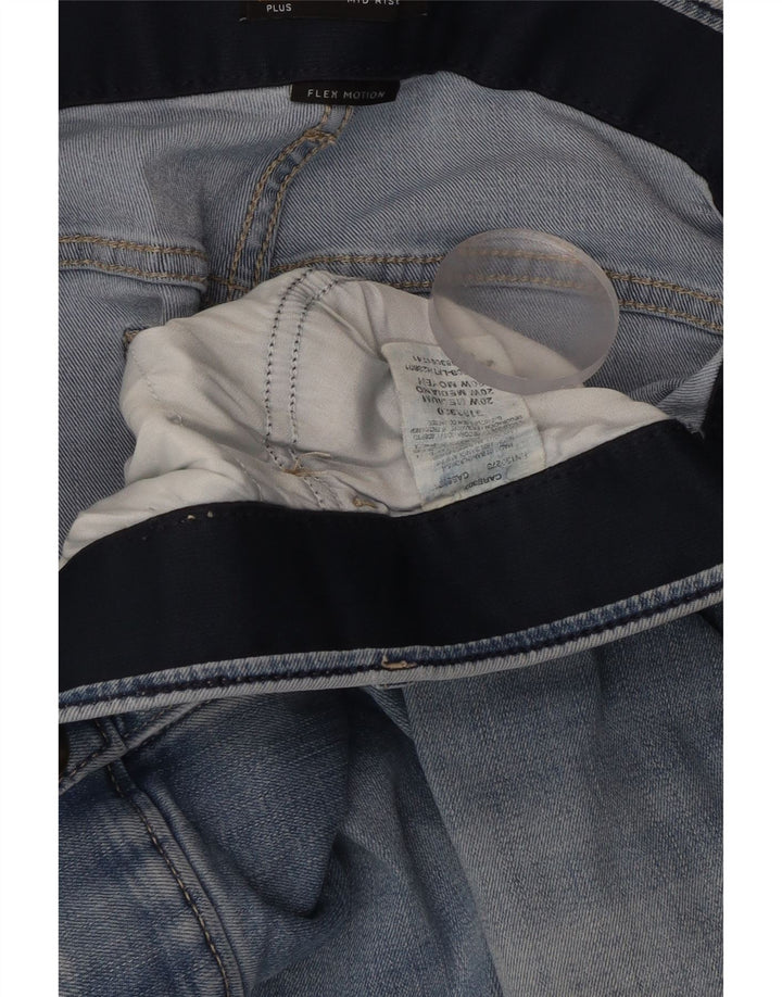 LEE Ženske bermuda traper kratke hlače srednjeg rasta W40 2XL, plavi pamuk