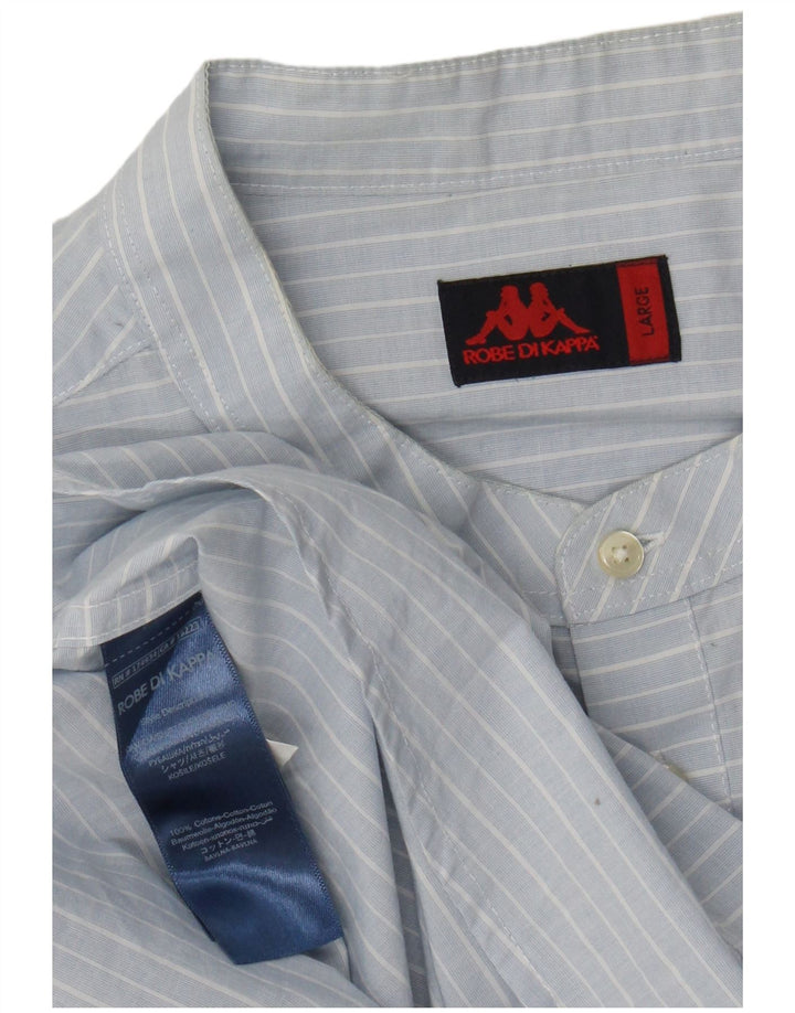 Kappa muška majica s velikim plavim prugama, pamuk