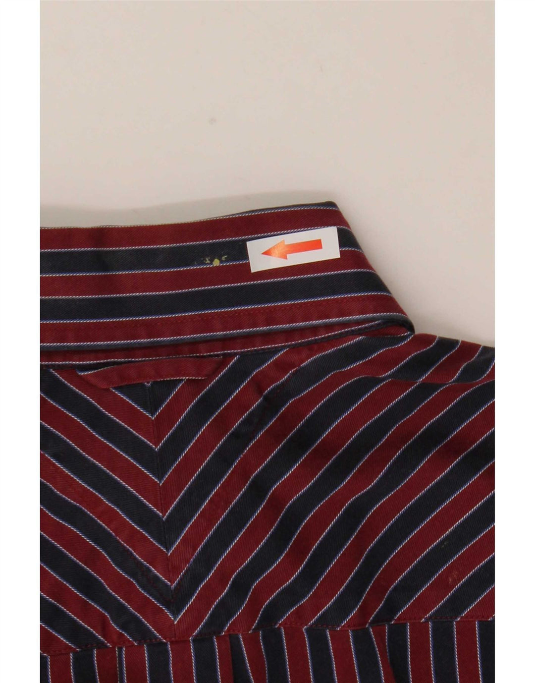 Tommy Hilfiger muška majica na male crvene pruge, pamuk