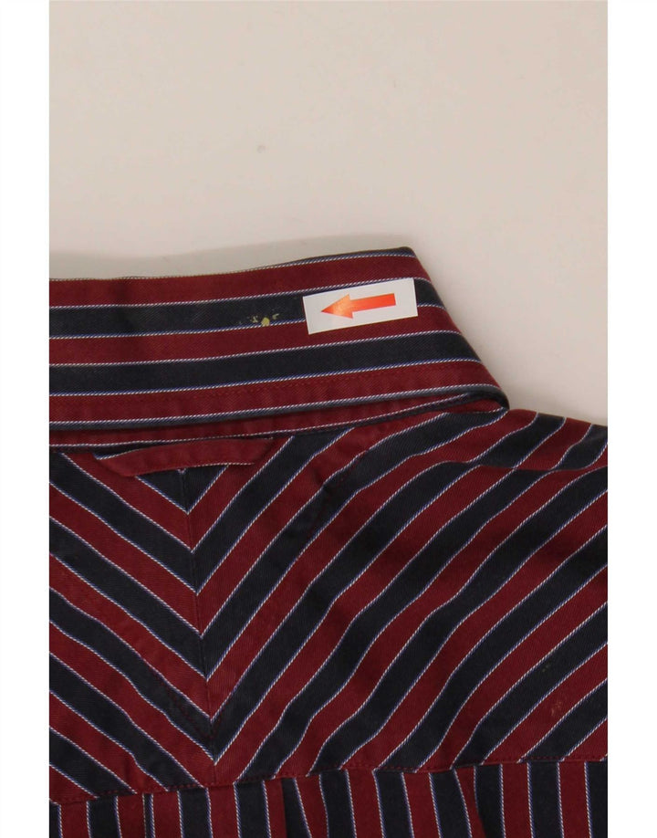 Tommy Hilfiger muška majica na male crvene pruge, pamuk