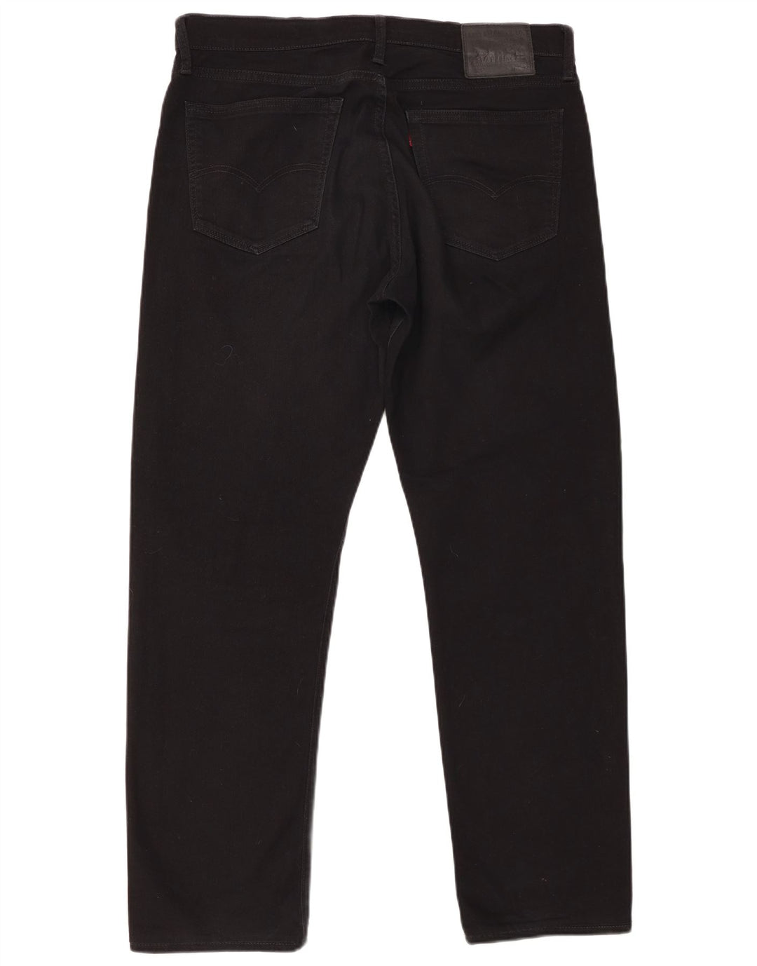 LEVI'S muške 504 ravne traperice W36 L32 crni pamuk