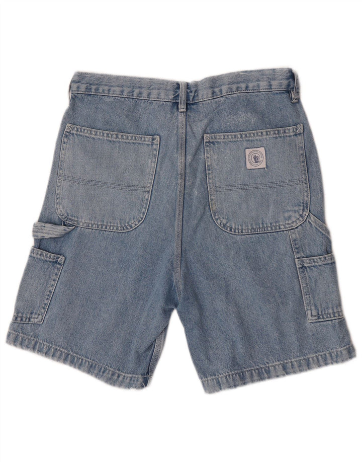 Pull & Bear ženske kargo traper kratke hlače EU 38 srednje W30 plave