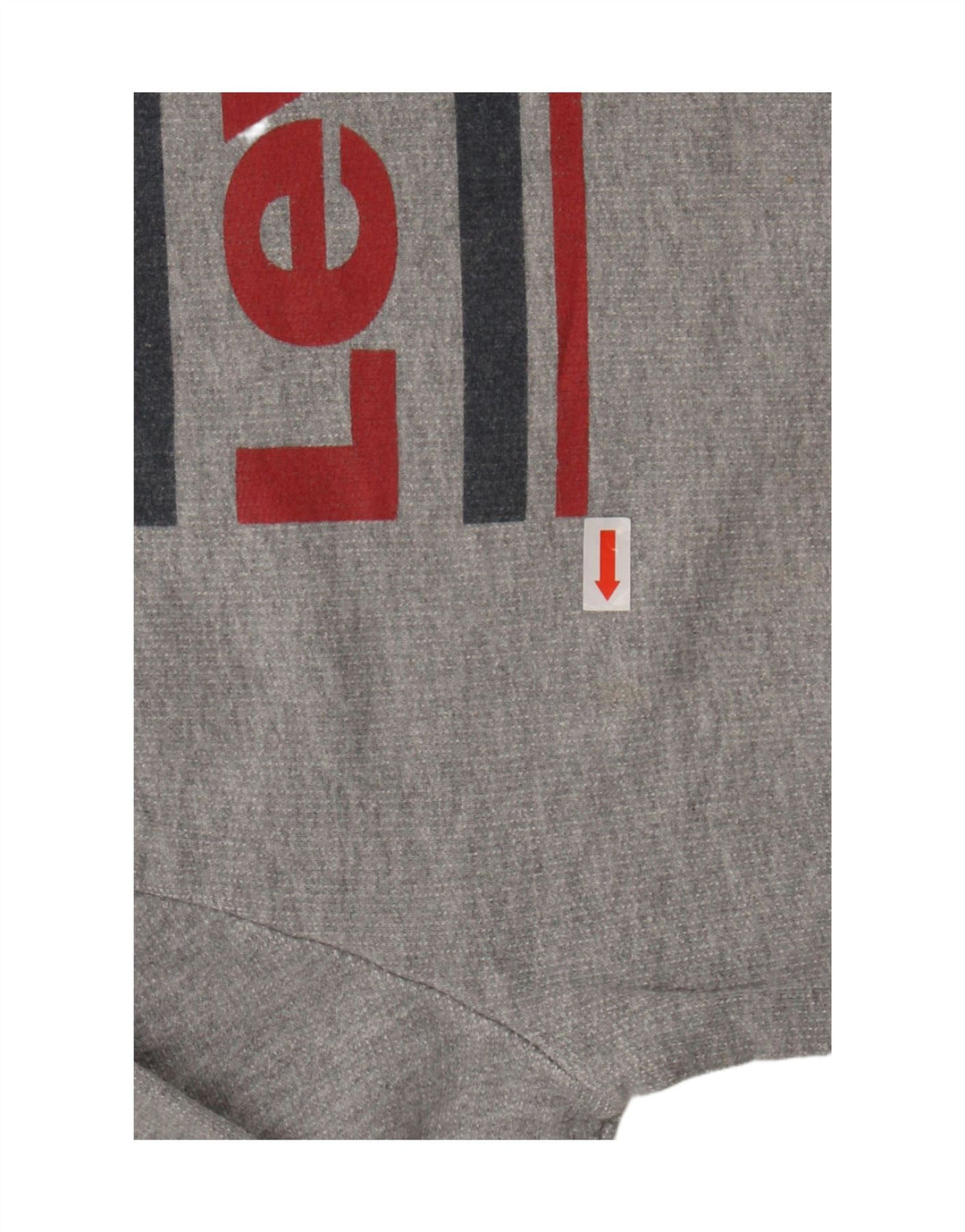 LEVI'S Boys Graphic Sweatshirt Džemper 11-12 godina sivi pamuk