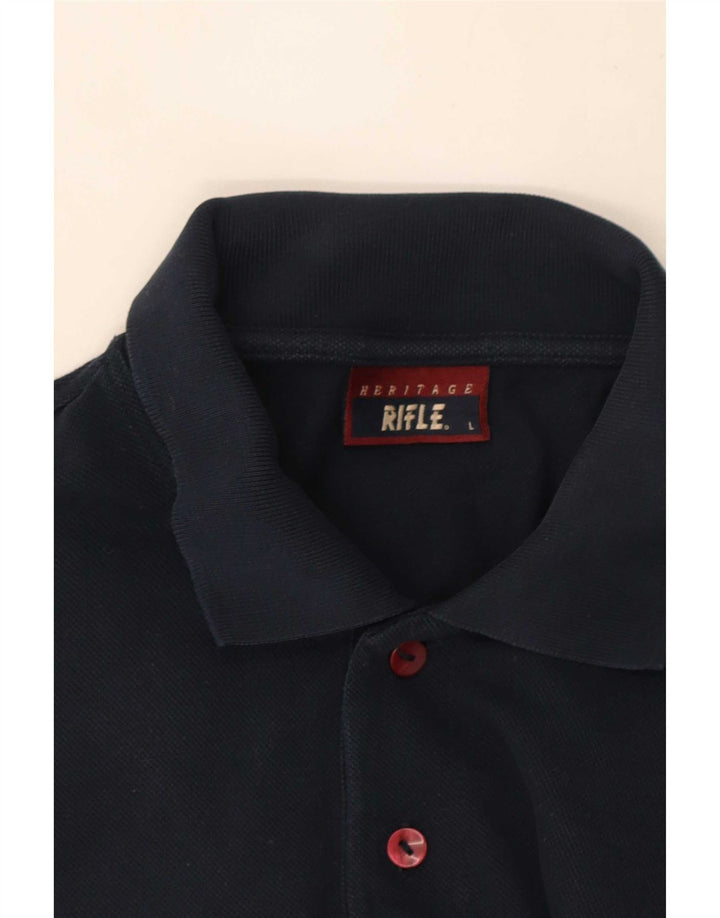 Rifle muška polo majica velika tamnoplava