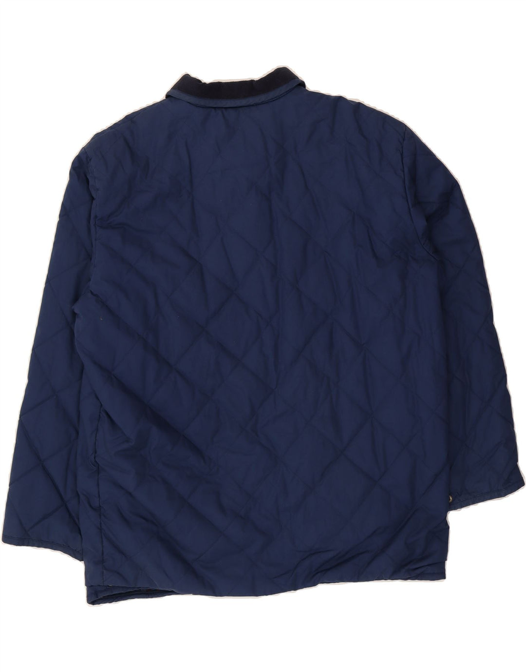 FILA Mens Quilted Jacket IT 54 2XL Navy Blue Polyester Vintage Fila and Second-Hand Fila from Messina Hembry 