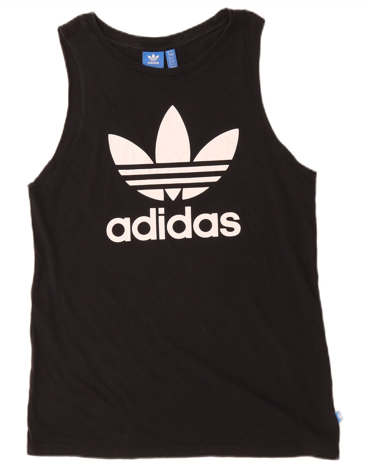 Adidas ženski gornji dio prsluka s grafičkim motivima UK 8, mali crni