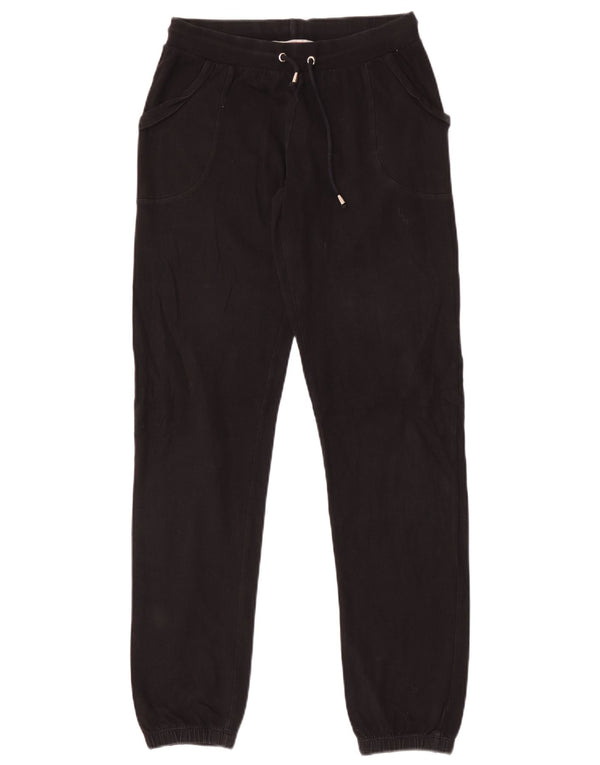 Ellesse Ženska trenirka Hlače Joggers UK 8 Mali crni pamuk