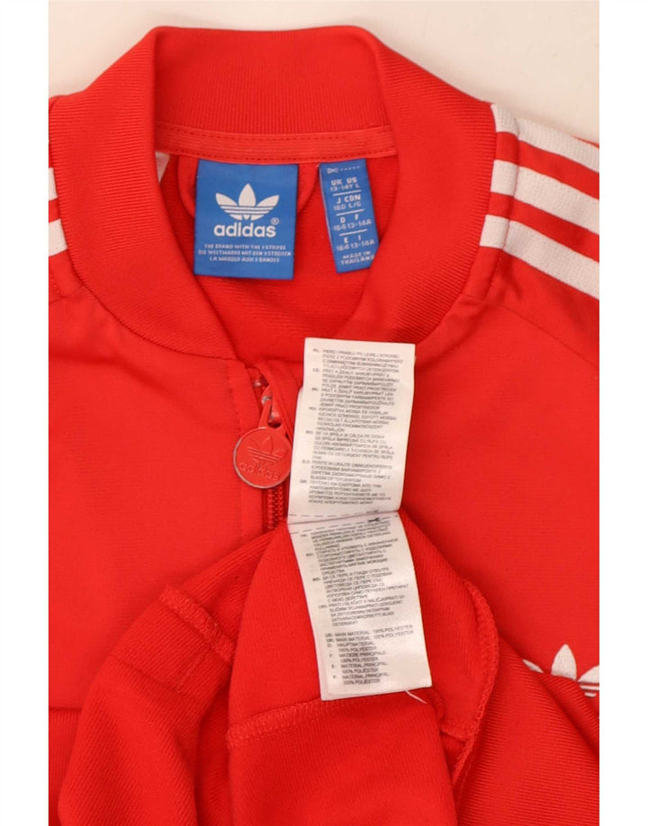 Adidas dječačka gornja jakna od 13-14 godina od crvenog poliestera