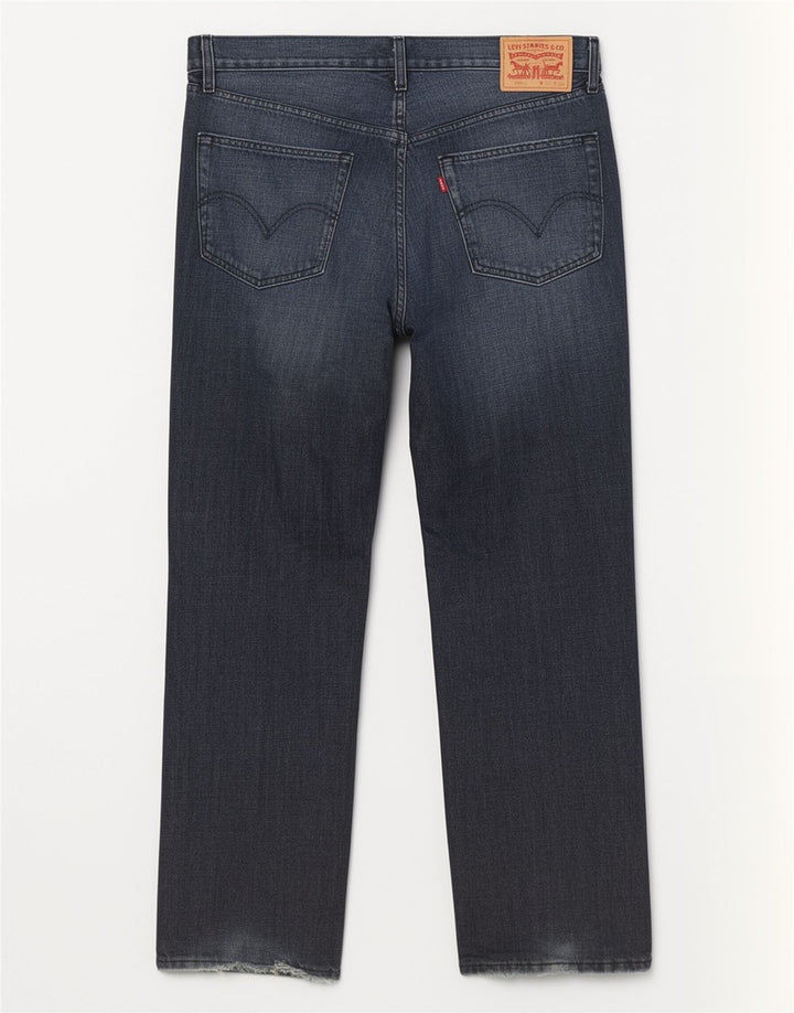 Levi's muške 506 ravne traperice W38 L32 plavi pamuk