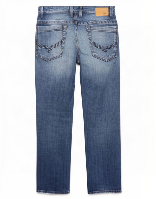 PEPE Jeans Mens Comfort Fit Straight W34 L32 Plavi pamuk