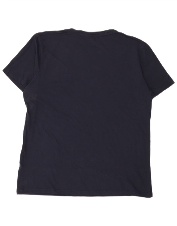 Jack & Jones muška majica XL tamnoplava