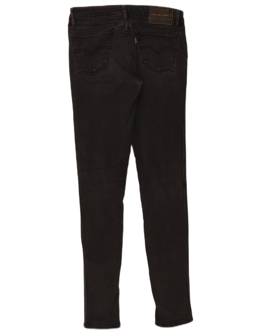 Levi's ženske uske traperice linije 8 W28 L32 sive