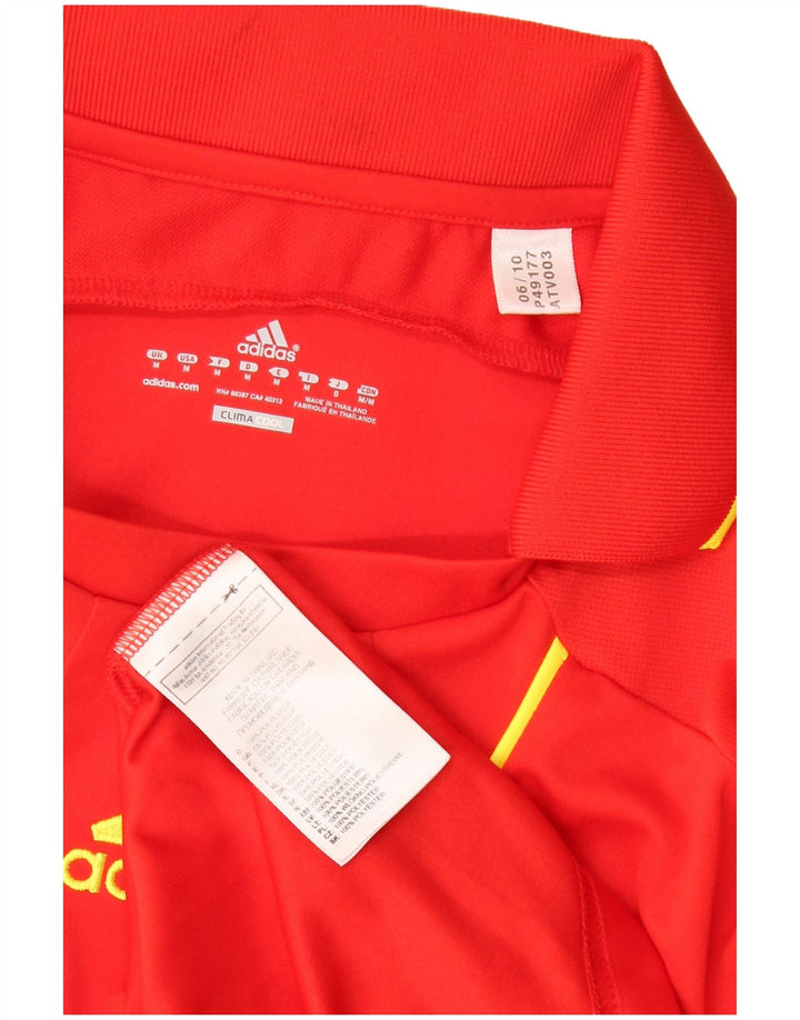 ADIDAS muška Climacool polo majica srednje crvene boje od poliestera