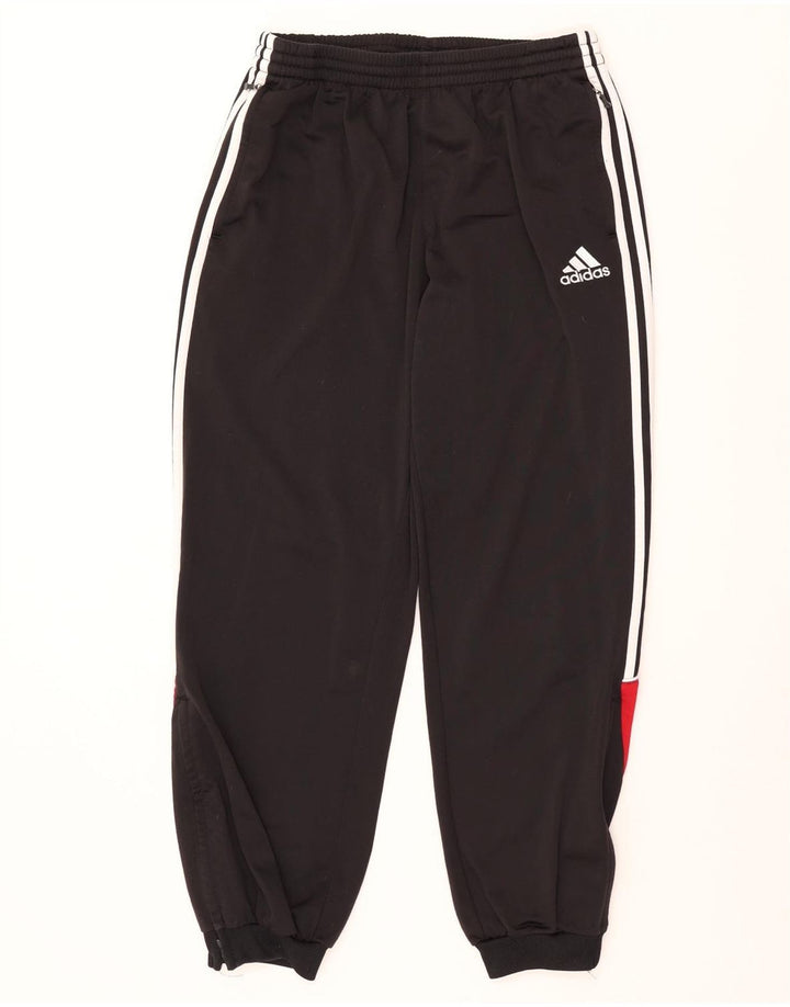 ADIDAS muške trenirke hlače Joggers UK 42/44 velike crne boje