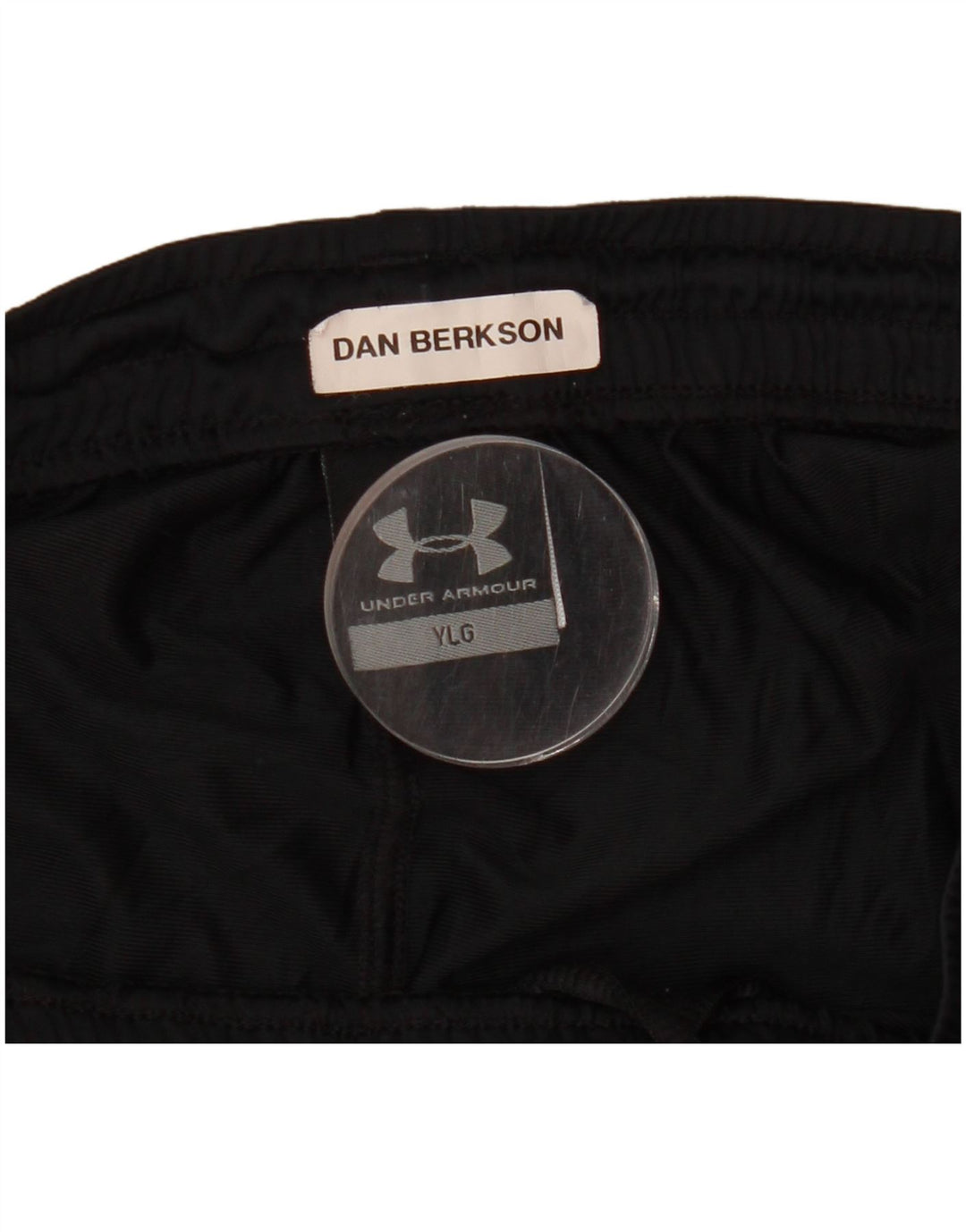 UNDER ARMOUR Sportske kratke hlače za dječake 11-12 godina, veliki crni poliester