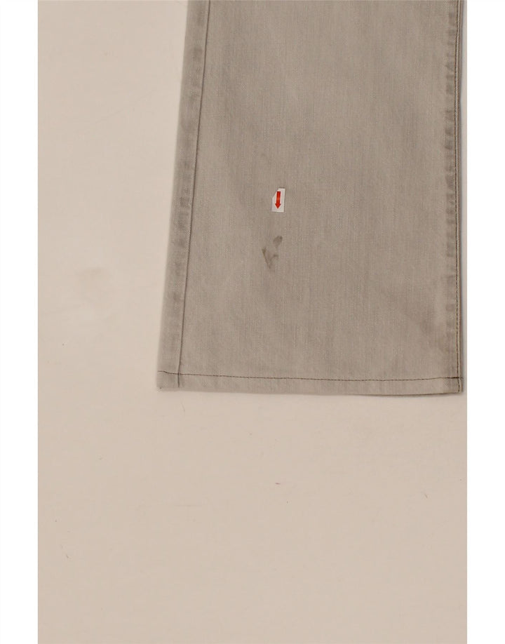 ARMANI Womens Bootcut Jeans W34 L29 Grey Cotton Vintage Armani and Second-Hand Armani from Messina Hembry 