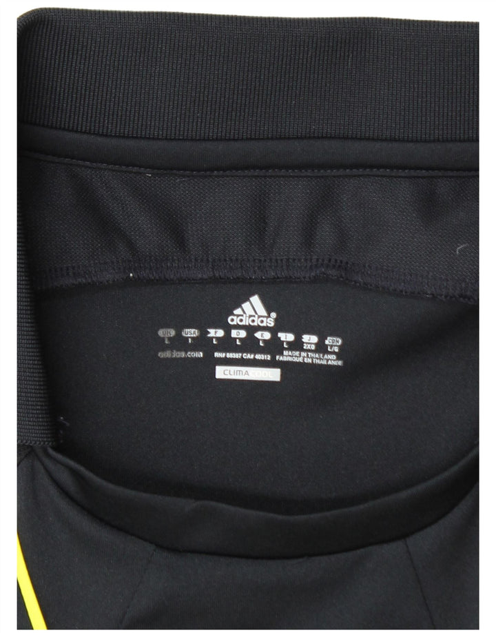 ADIDAS muška Climacool polo majica velika crna boja od poliestera