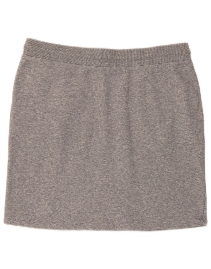 Gant ženska mini suknja UK 18 XL sivi pamuk