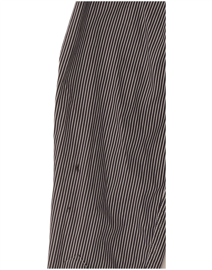 Ted Baker muška košulja veličina 2 Mala tamnoplava prugasta pamučna majica