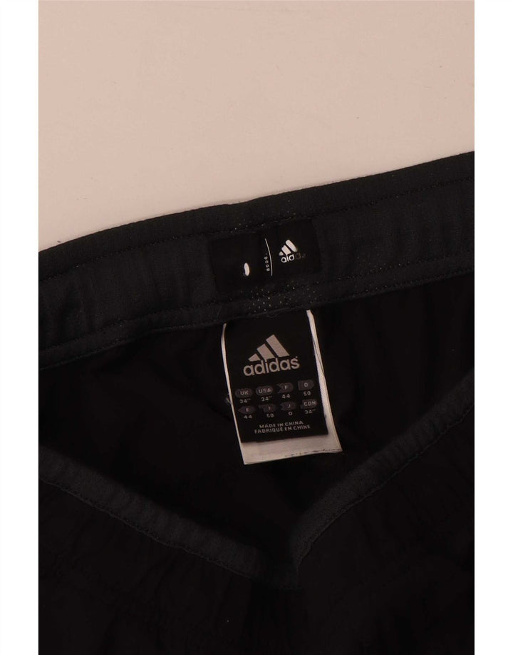 Adidas muške trenirke velike crne najlonske hlače
