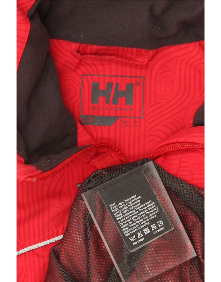 Helly Hansen muška kišna jakna s kapuljačom UK 36 Mala crvena poliamid