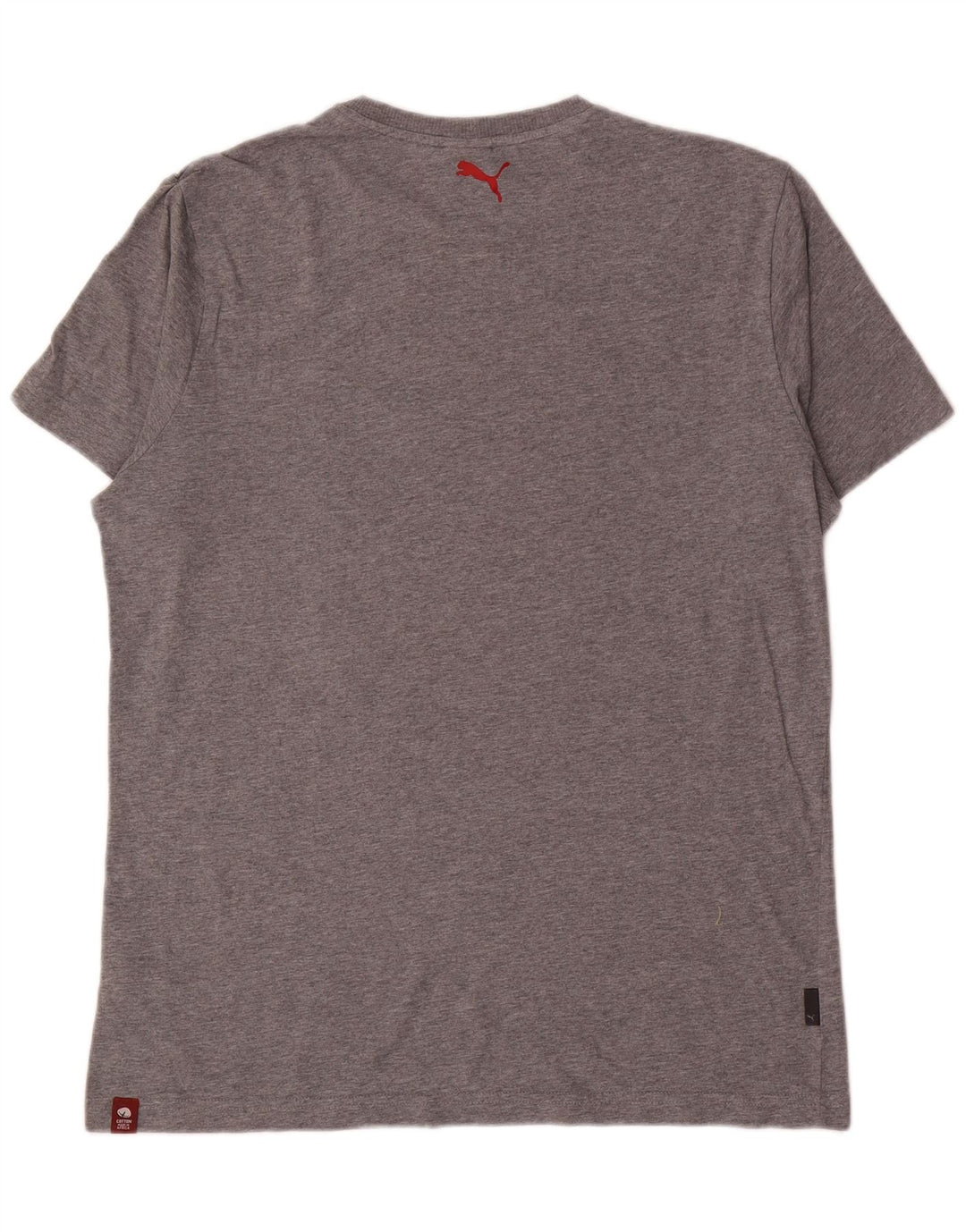 Puma muška velika siva majica s grafičkim motivima