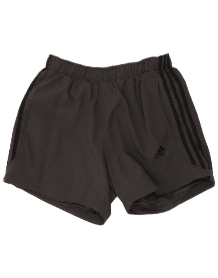 Adidas Regular Sport kratke hlače srednje veličine W30 L4 sive poliesterske sportske