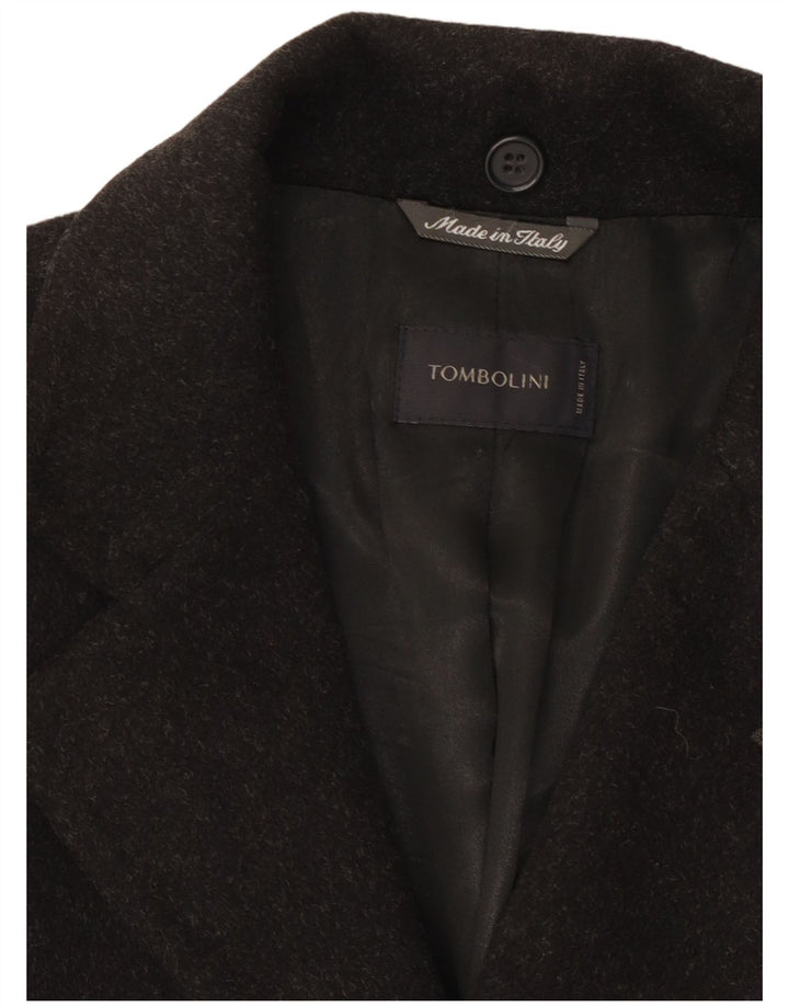 Tombolini muški kaput IT 50 Large Grey Wool Classic