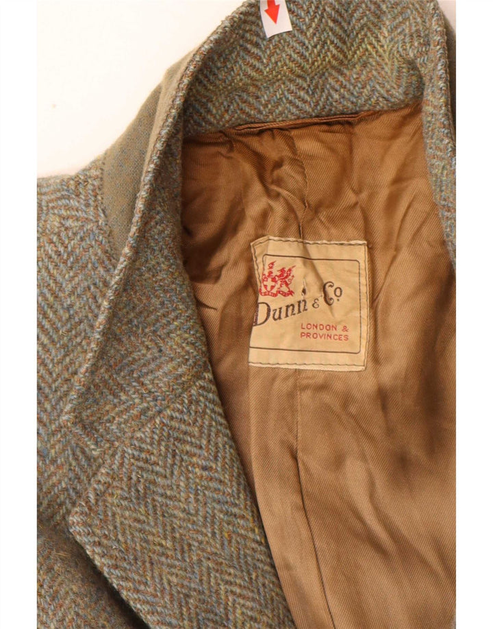 Dunn &Co muške Harris Tweed UK 40 Large Brown Wool Classic