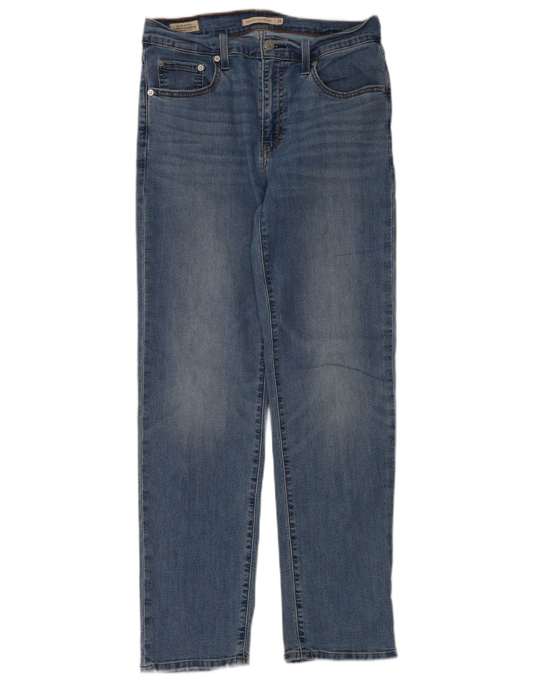 Levi's ženske ravne traperice visokog struka 724 W29 L30 plave