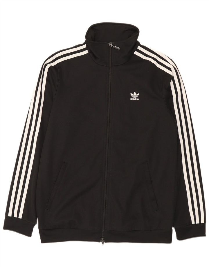 Adidas ženska trenirka gornja jakna UK 10 mala crna pamuk