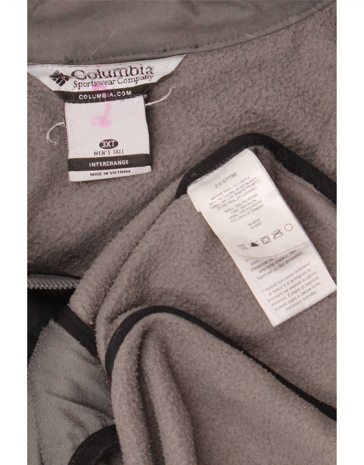 Columbia muška jakna od flisa UK 46 3XL sivi poliester u boji