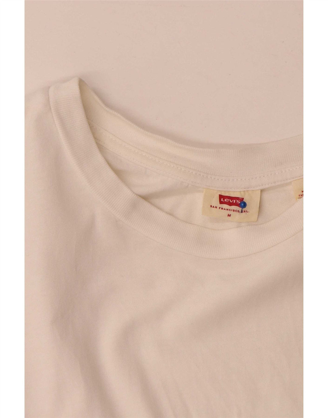 Levi's muška majica kratkih rukava Srednje bijeli pamuk