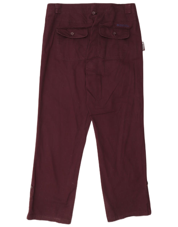Mountain Warehouse Ženske ležerne hlače UK 14 Large W32 L30 Bordo