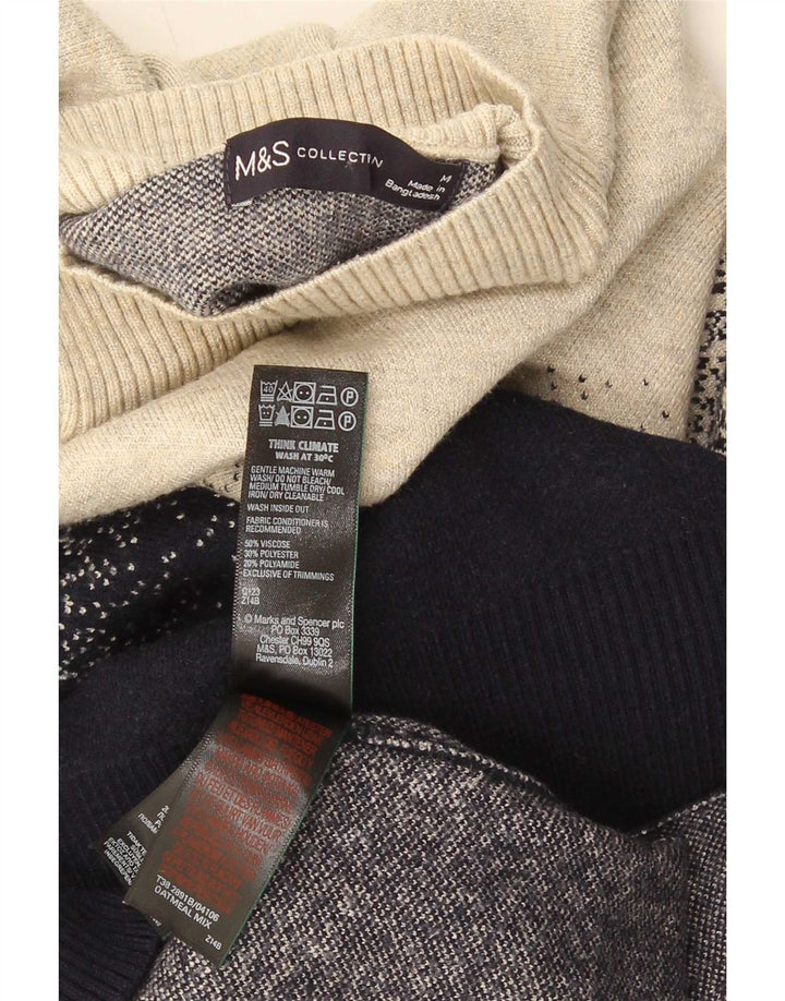 Marks & Spencer muški džemper s kornjačičastim ovratnikom UK 14 srednje raznobojni