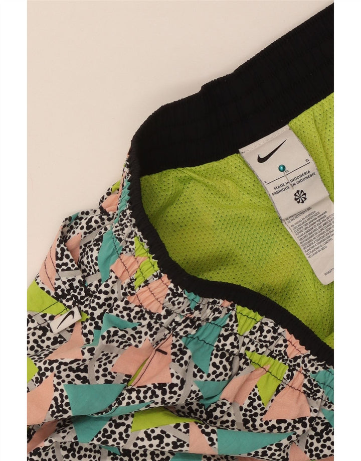 Nike muške kratke hlače za kupanje veliki raznobojni geometrijski poliamid