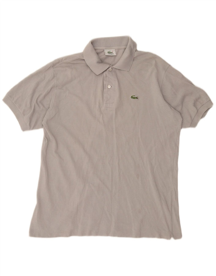 LACOSTE muška polo majica veličine 4, srednje sivi pamuk