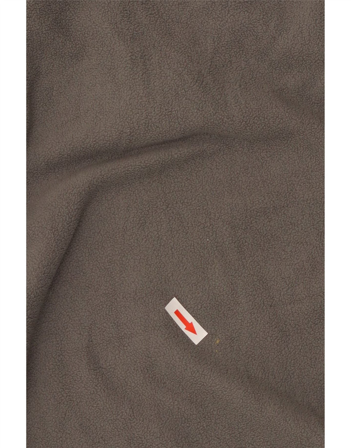 Rohan muški džemper od flisa s dugmadima, mali sivi poliester