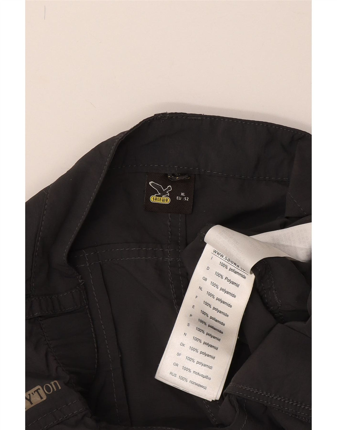 SALEWA muške kargo kratke hlače IT 52 XL W38 sivi poliamid